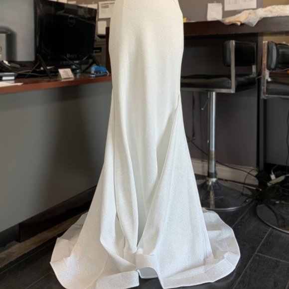 Off Shoulder Mermaid Sweetheart Dress ACKS010 - Picture 7 of 8